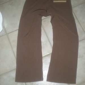 SPLIT Brand   Capri  Pants   Brown  Size M